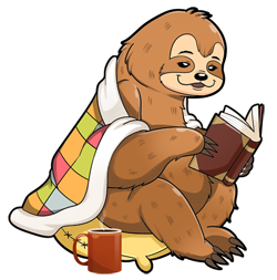 reading sloths